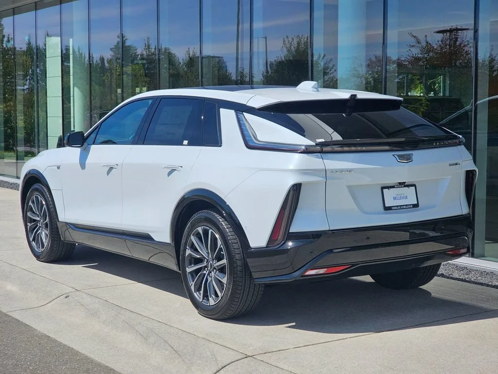 New 2026 Vibrant White Tricoat Cadillac Sport image 3