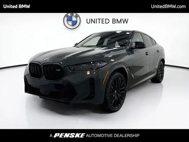 New 2027 Dravit Grey Metallic BMW X6 M60i image 1