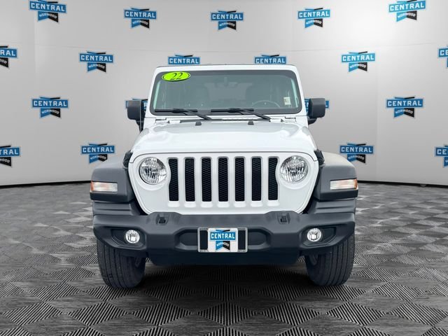 Used 2022 White Jeep Unlimited Sport S image 9