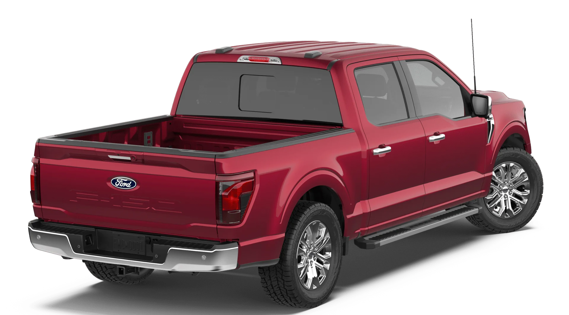 New 2026 Ruby Red Metallic Tinted Clearcoat Ford XLT image 3
