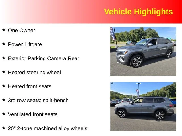 Used 2025 Gray Volkswagen 2.0T SE w/Technology image 3