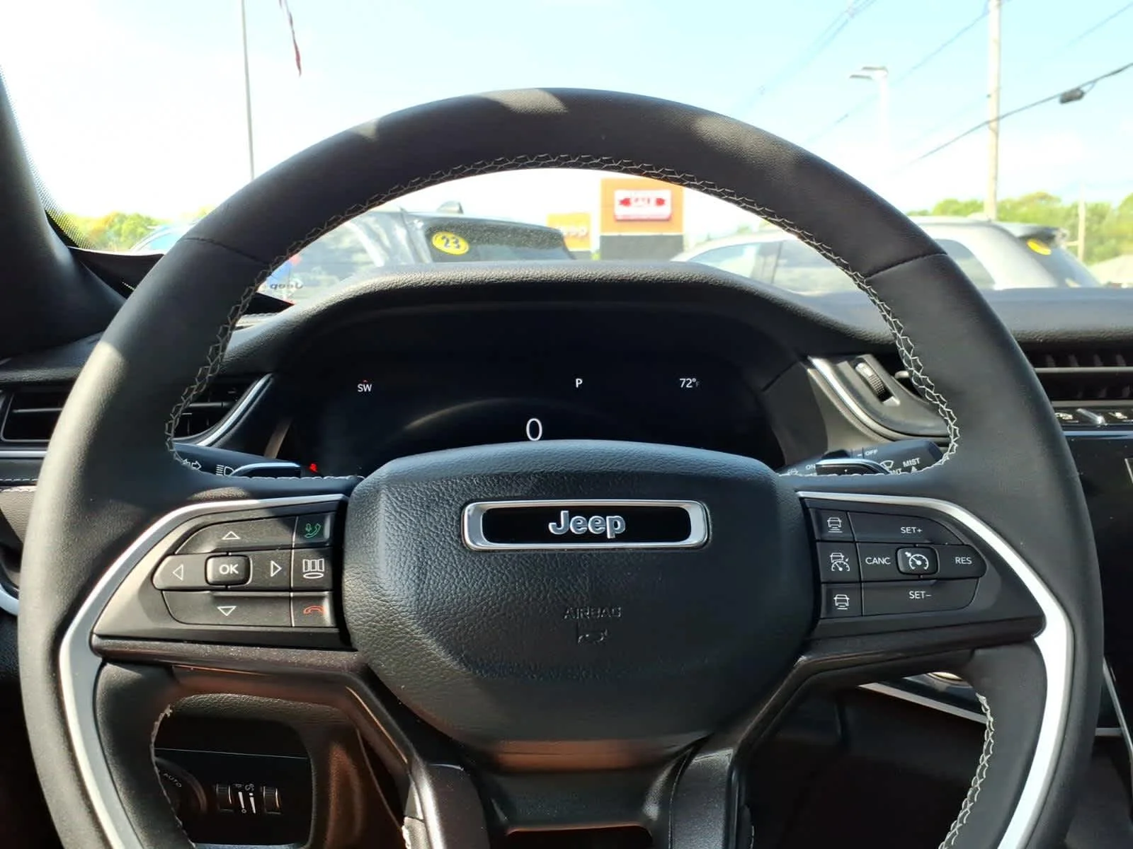 Certified Used 2023 Bright White Clearcoat Jeep Altitude image 26