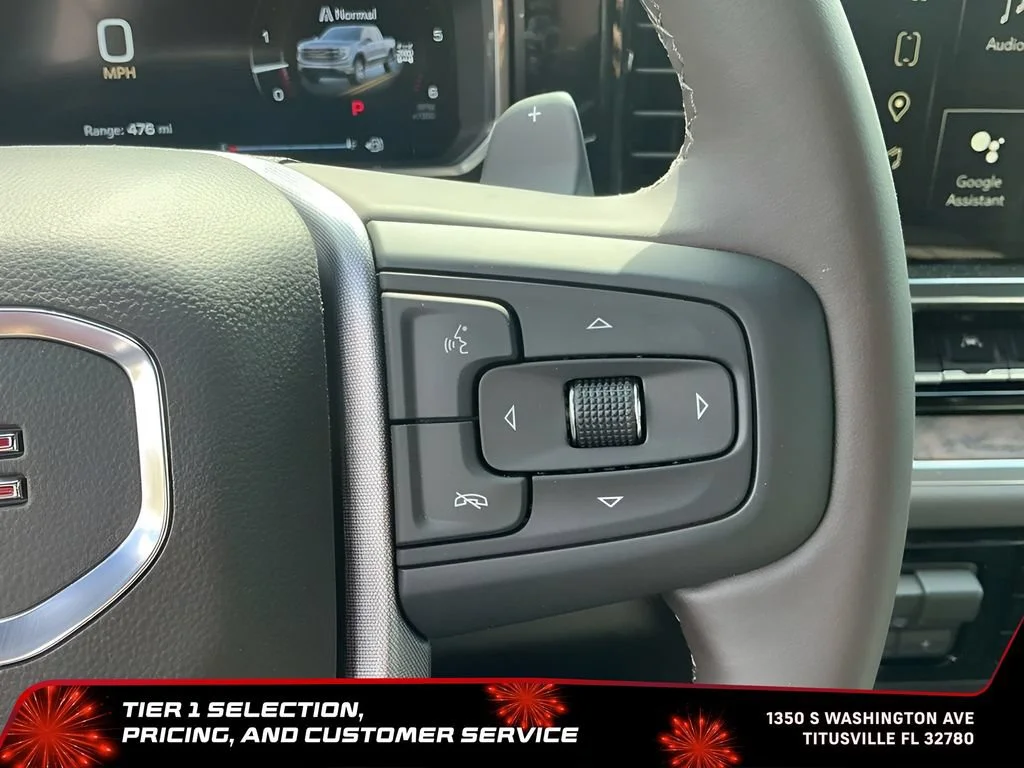 New 2026 Glacier White Tricoat GMC SLT image 39