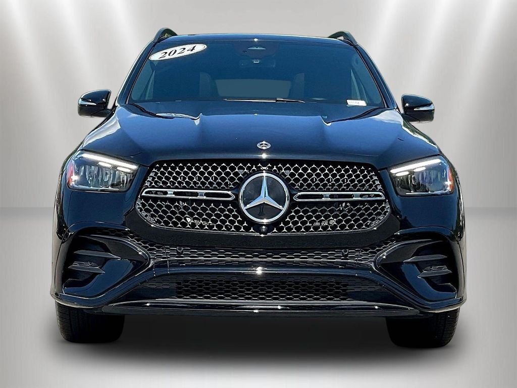 Certified Used 2024 Obsidian Black Metallic Mercedes-Benz GLE 580 image 2
