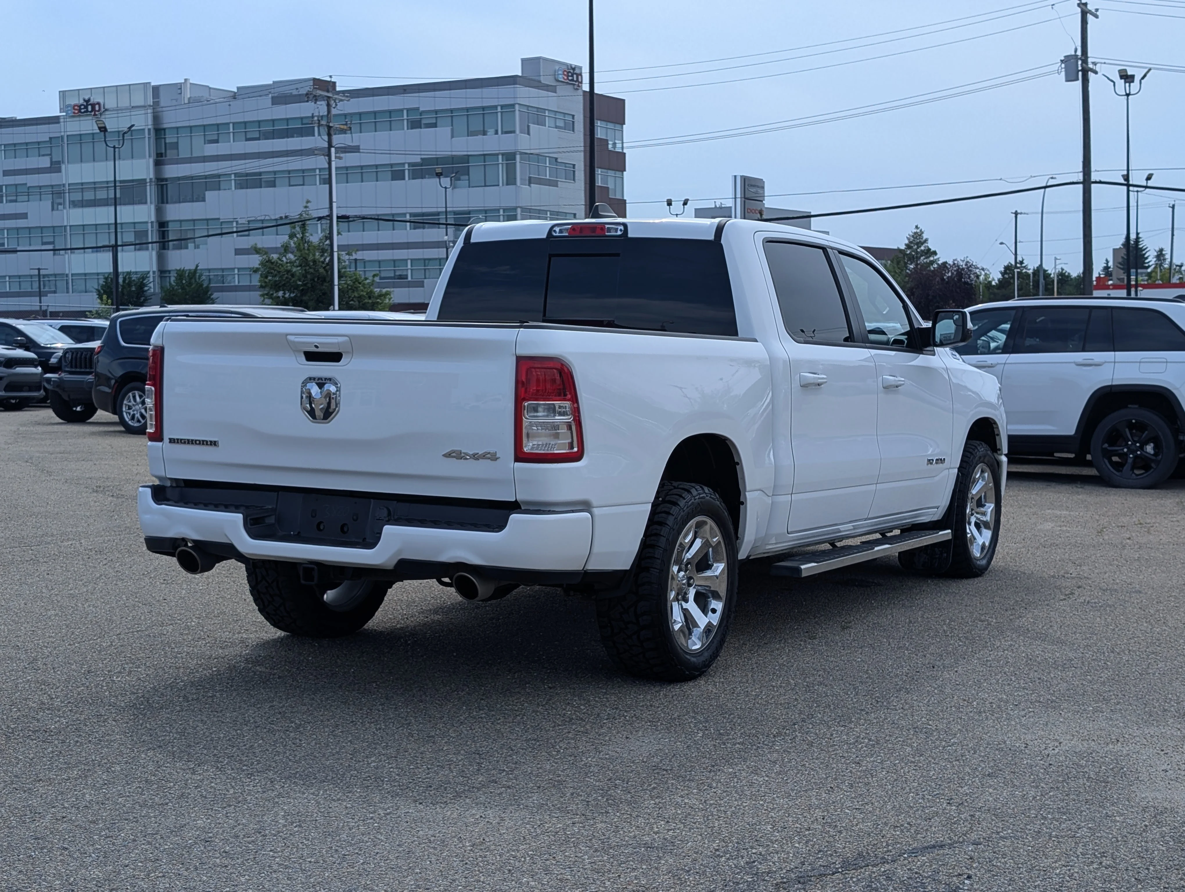 Used 2024 Bright White Ram Big Horn image 7