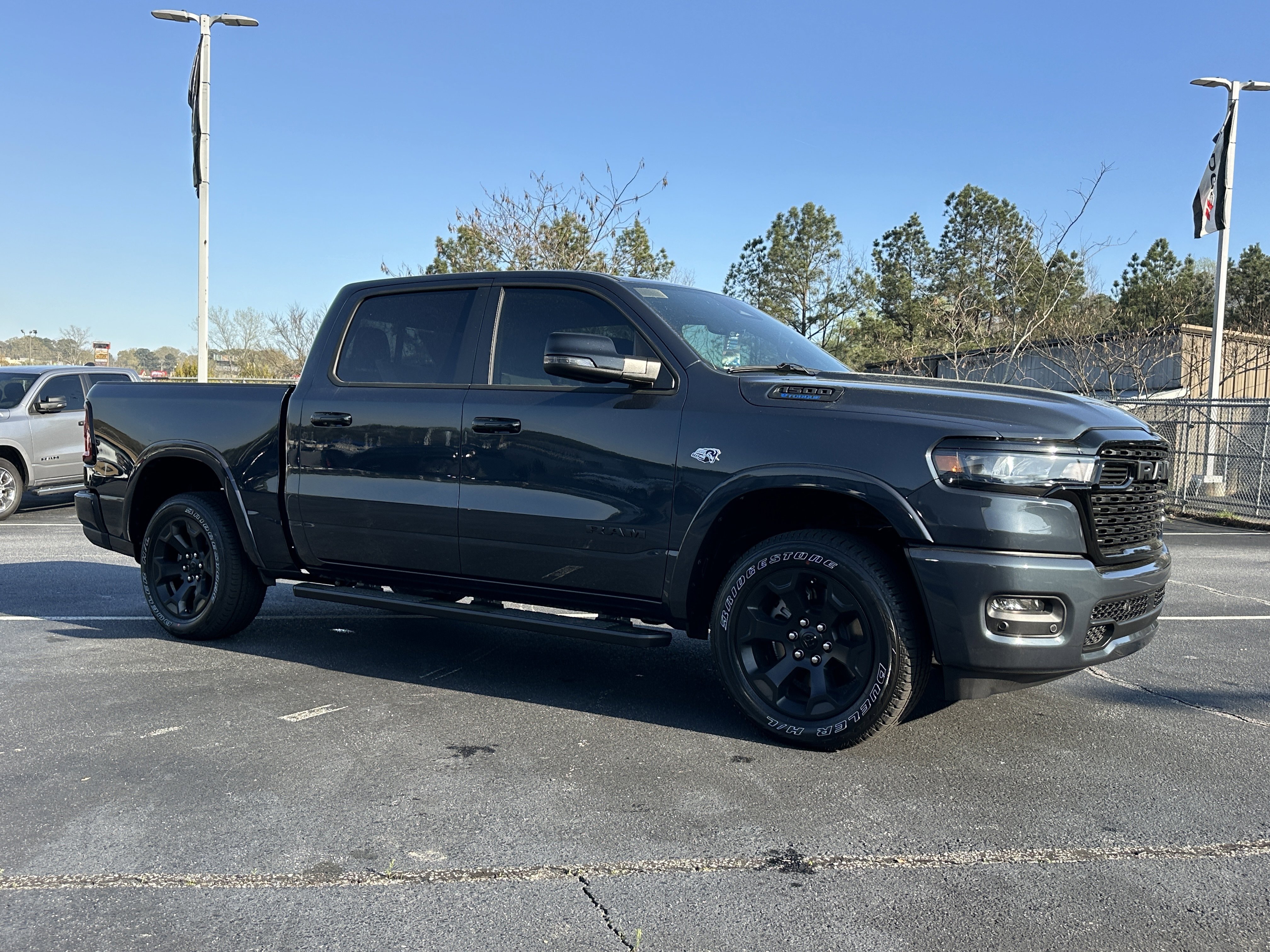New 2026 Forged Blue Metallic Exterior Paint RAM Big Horn image 2