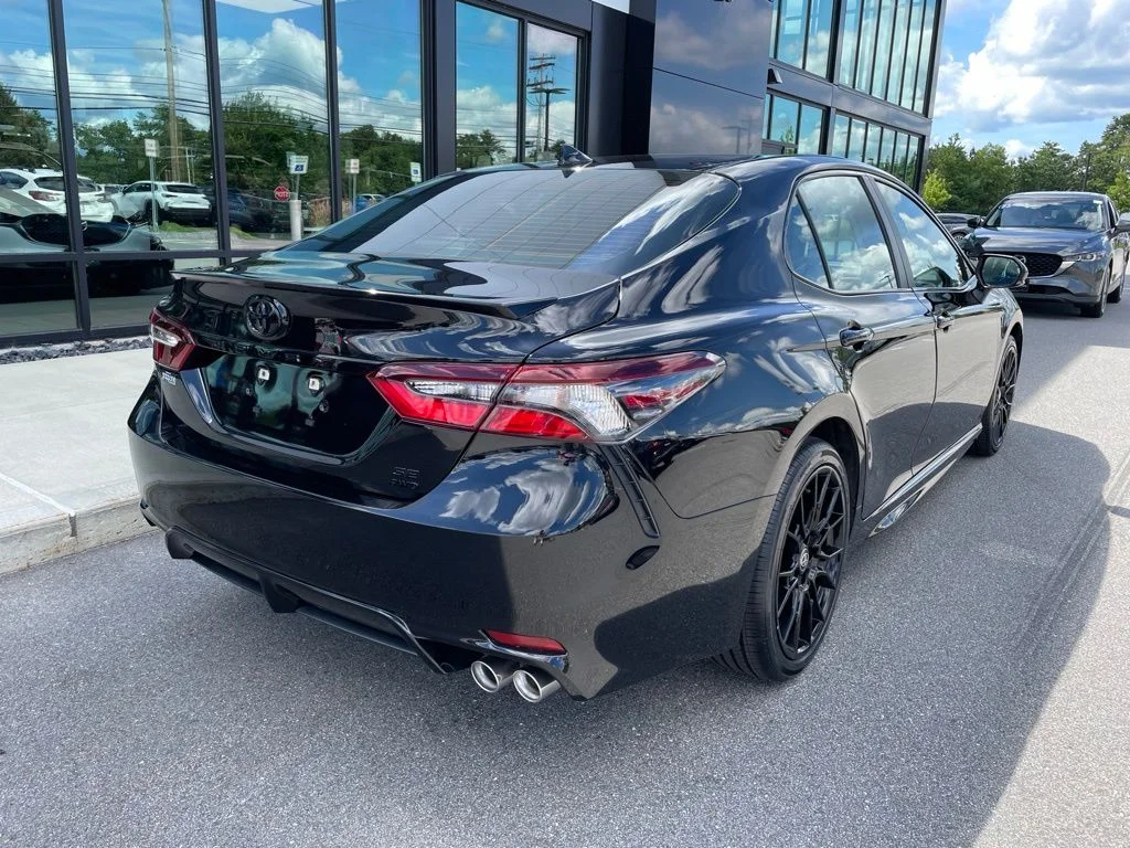 Used 2024 Midnight Black Metallic Toyota SE Nightshade image 4