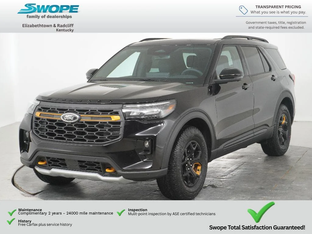New 2026 Agate Black Metallic Ford Tremor® image 10