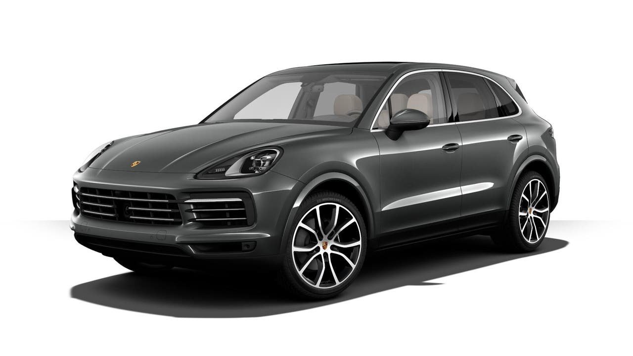Used 2020 Quartzite Grey Metallic Porsche Base image 1