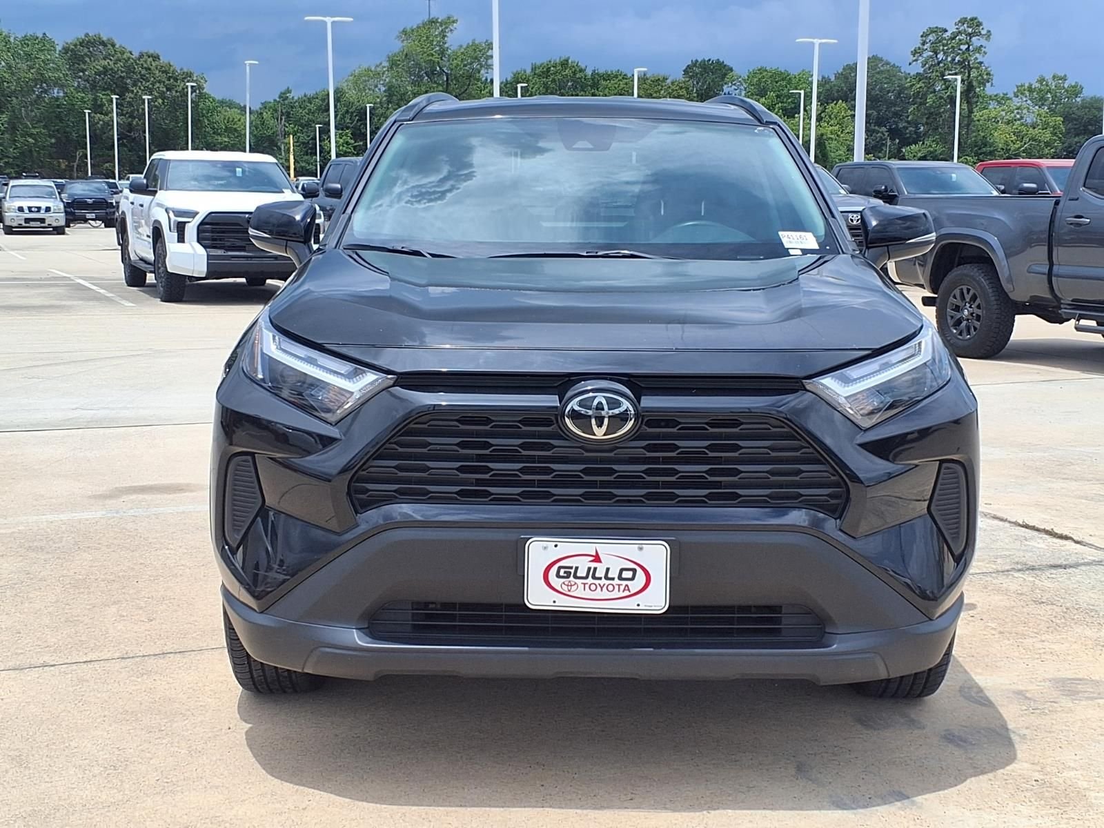 Certified Used 2025 Midnight Black Metallic Toyota XLE image 4