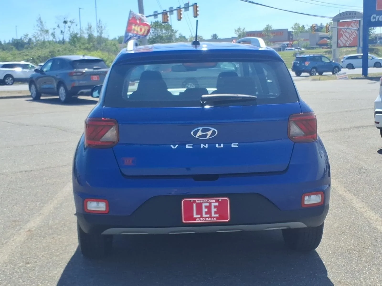 Used 2025 Intense Blue Hyundai SEL image 6