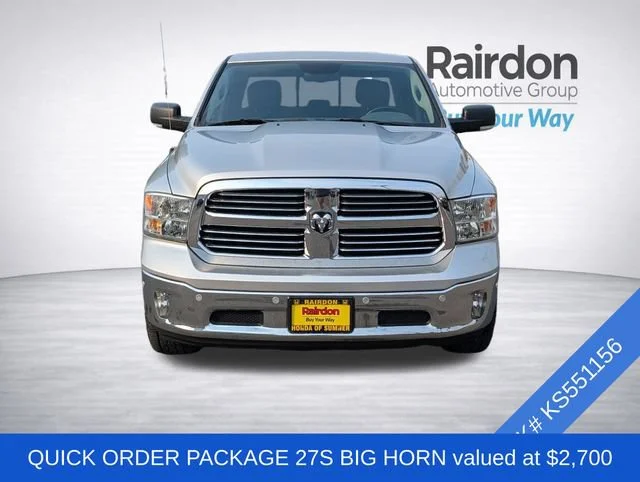 Used 2019 Bright Silver Clearcoat Metallic Ram Big Horn image 2