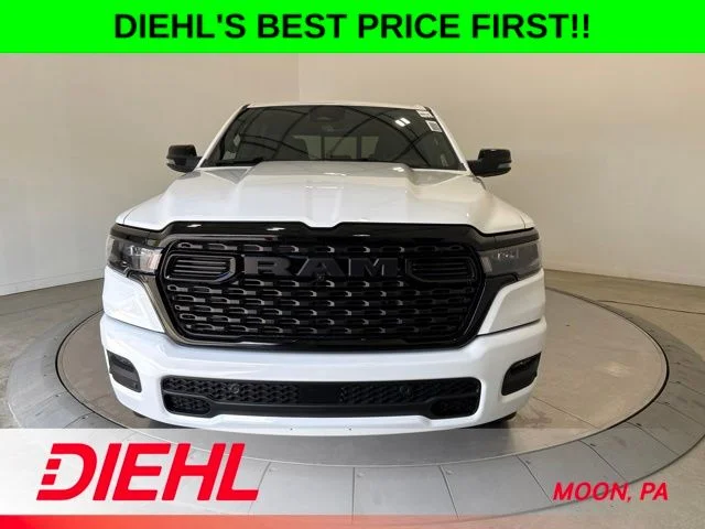 New 2026 Bright White Clear-Coat Exterior Paint RAM Big Horn/Lone Star image 2
