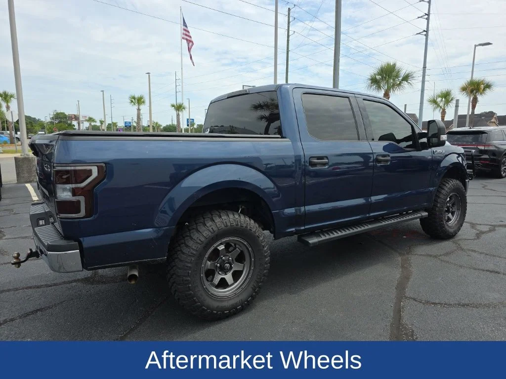 Used 2018 Blue Jeans Metallic Ford XLT image 6