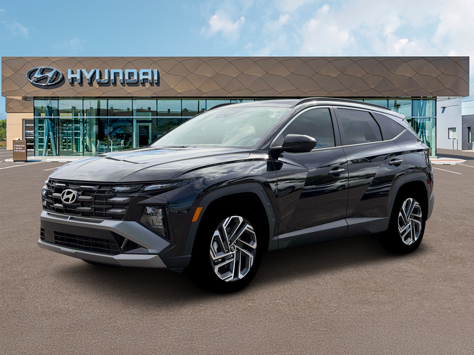 New 2026 Phantom Black Hyundai SEL Plus FWD image 2