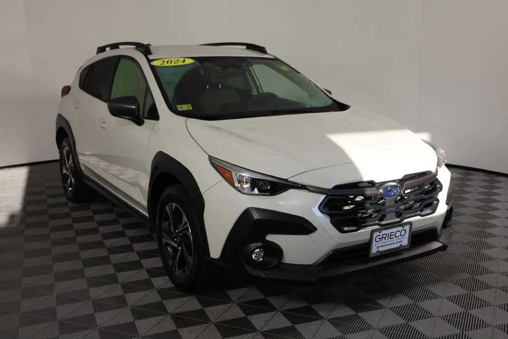 Used 2024 Crystal White Pearl Subaru Premium image 1