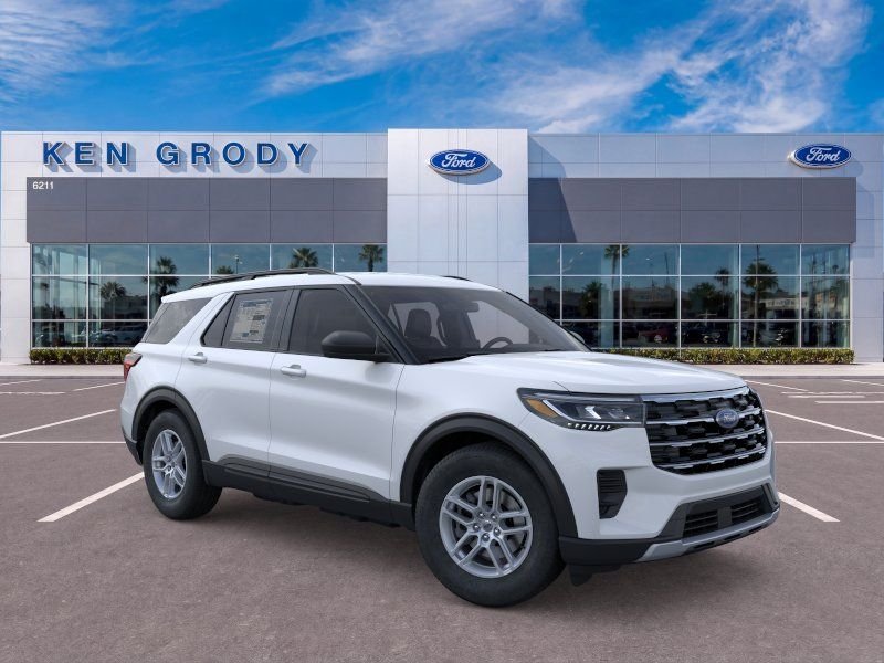 New 2026 Space White Metallic Ford Active image 1