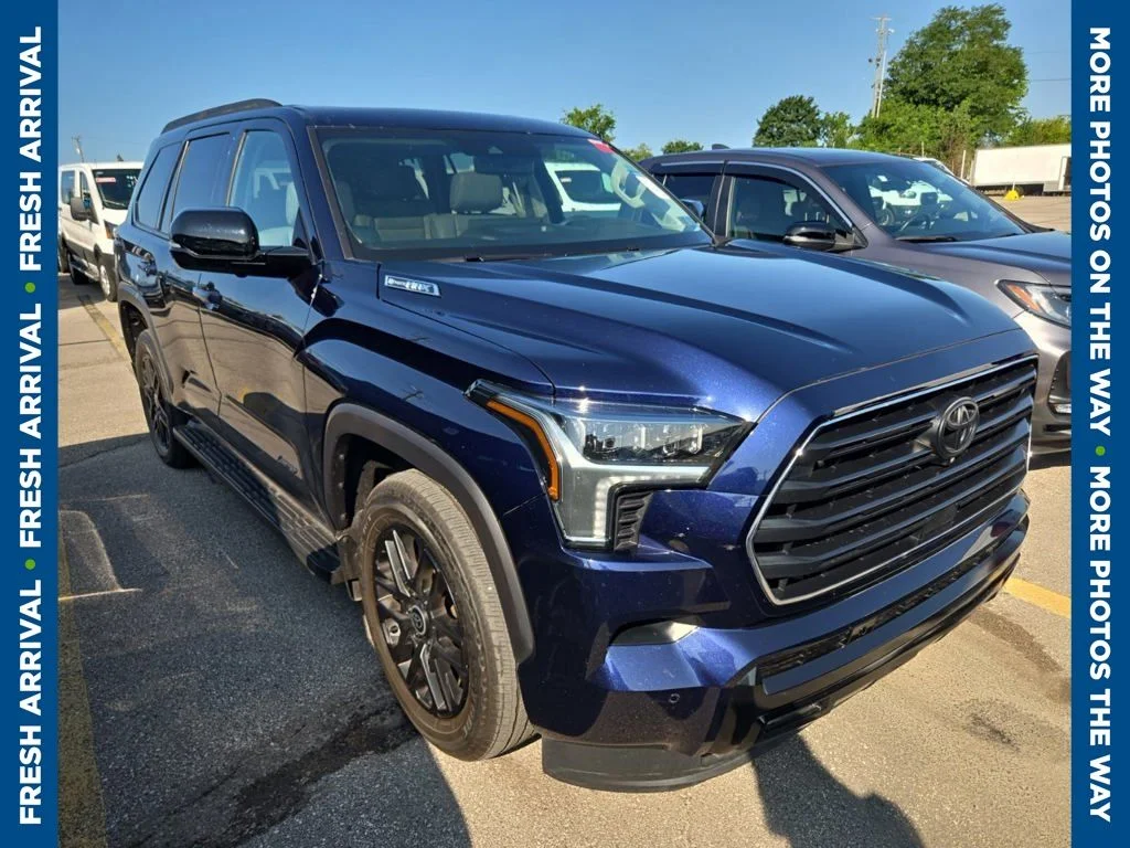 Certified Used 2024 Blue Toyota Limited image 1