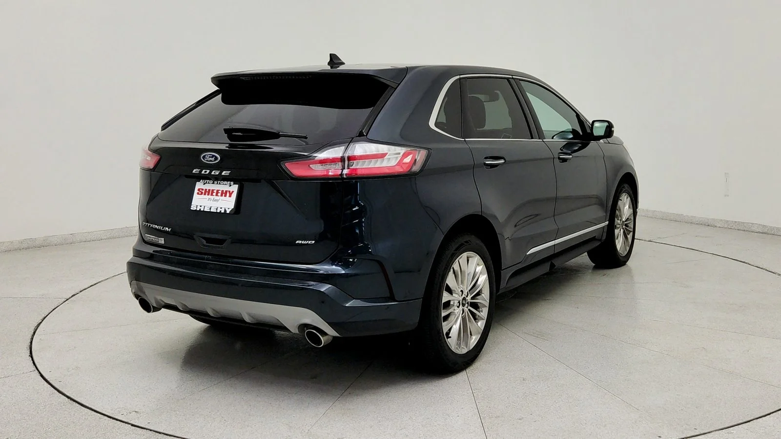 Used 2024 Blue Ford Titanium image 6