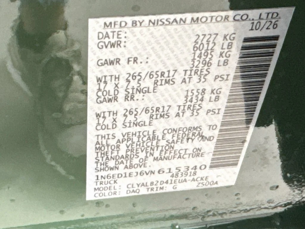 New 2027 Green Nissan SV image 38