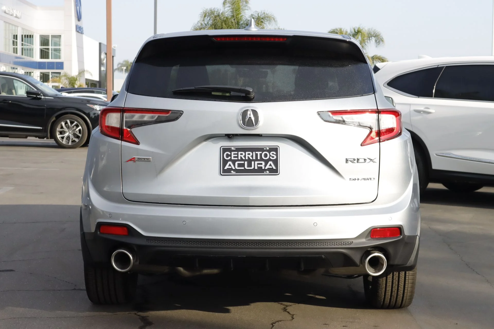New 2026 Solar Silver Metallic Acura SH-AWD A-Spec image 4