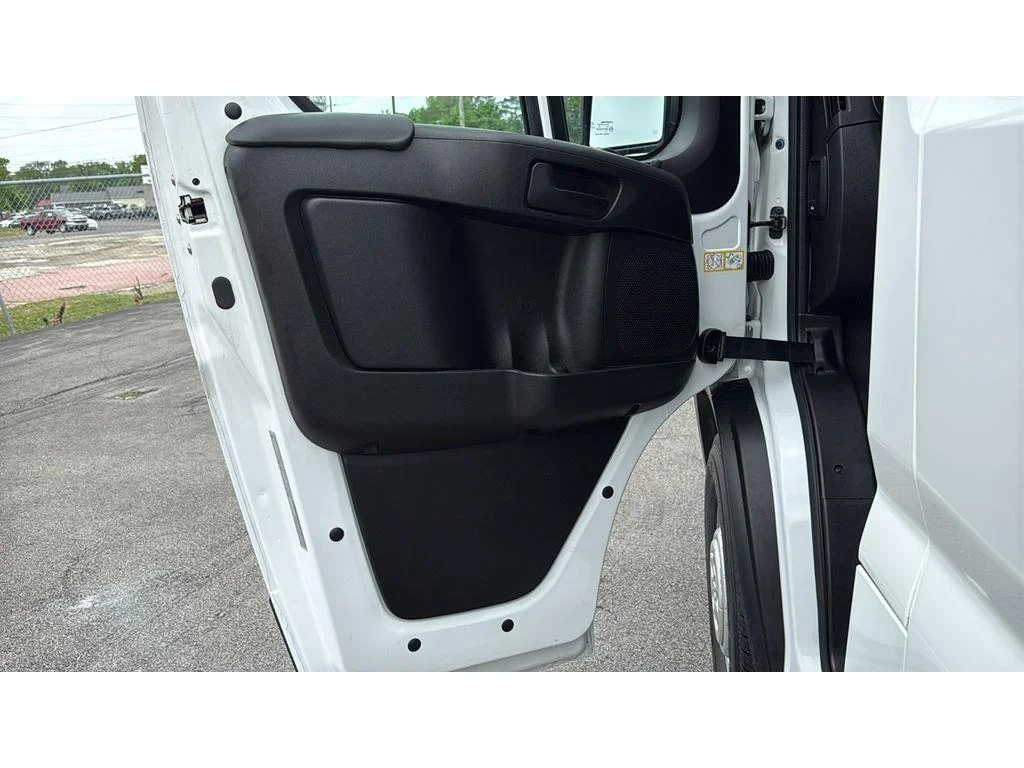 Used 2025 Bright White Clearcoat Ram Tradesman CARGO 159WB HIGH ROOF 3.6L image 13