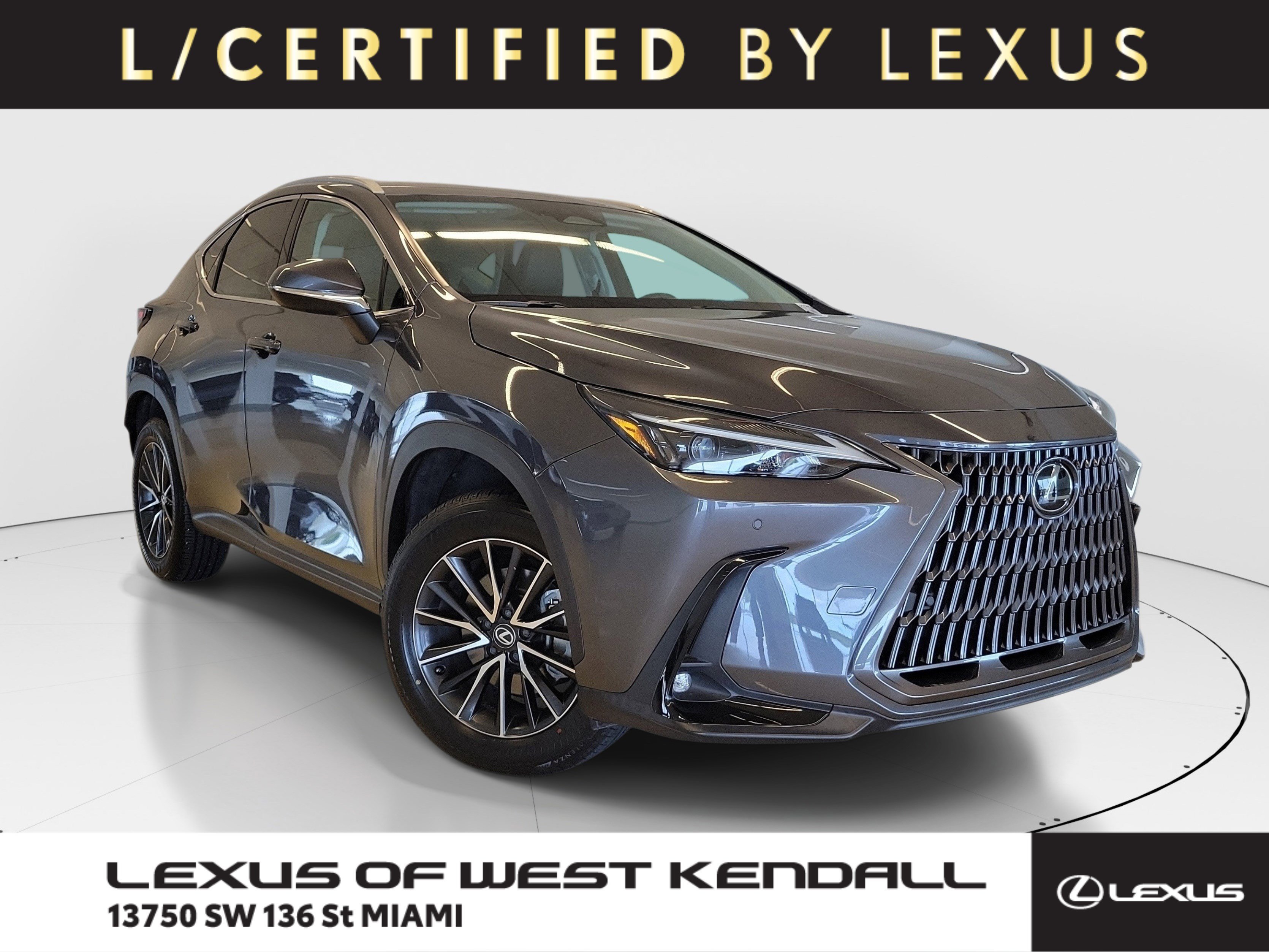 Certified Used 2024 Gray Lexus NX 350 Premium image 1