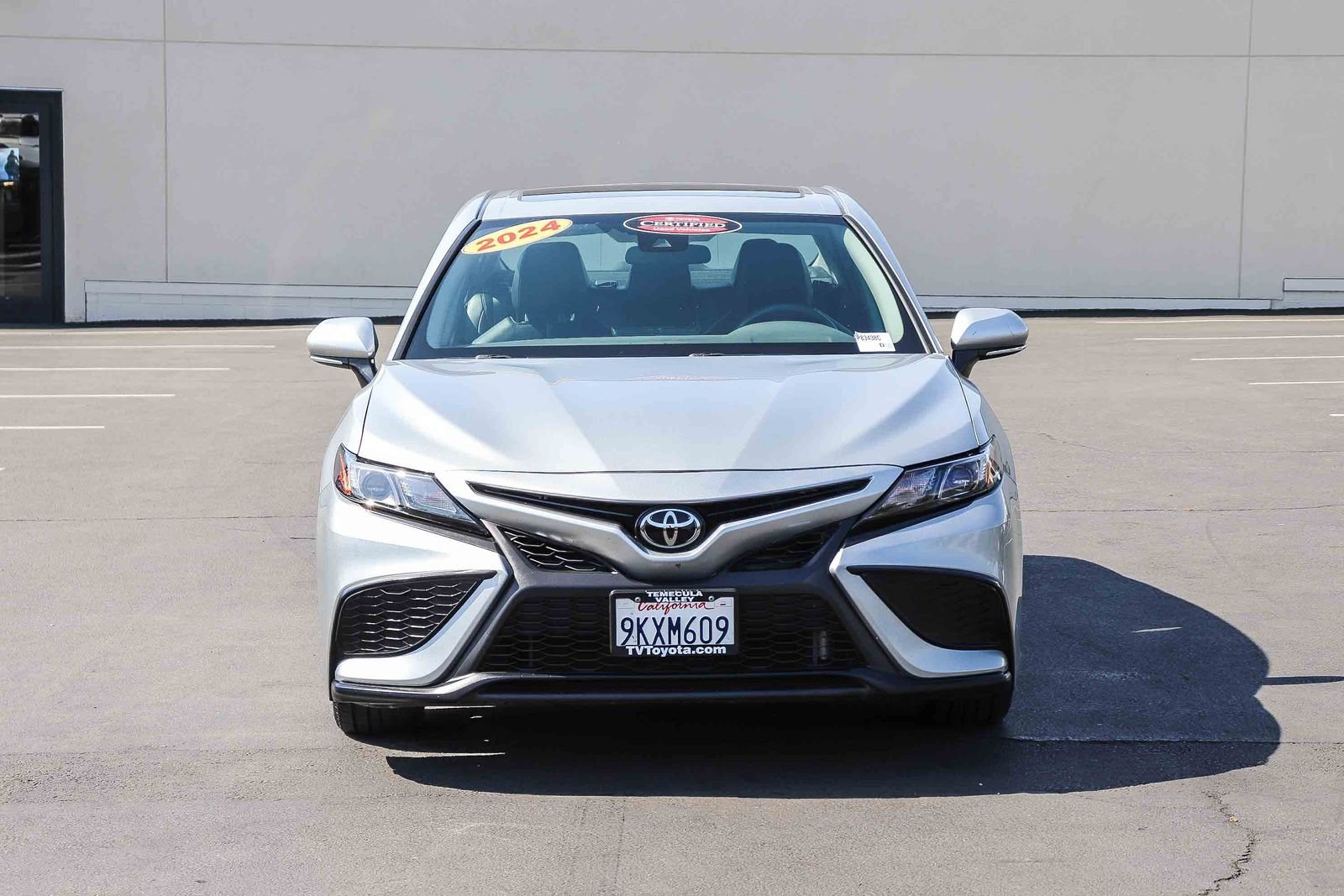 Certified Used 2024 Celestial Silver Metallic Toyota SE image 2