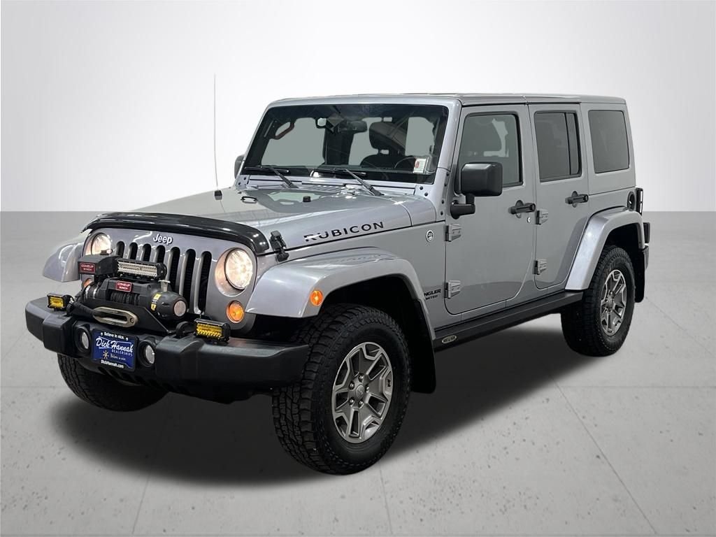 Used 2015 Silver Jeep Unlimited Rubicon image 2