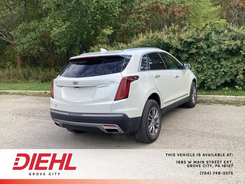 Used 2021 White Cadillac Premium Luxury image 7