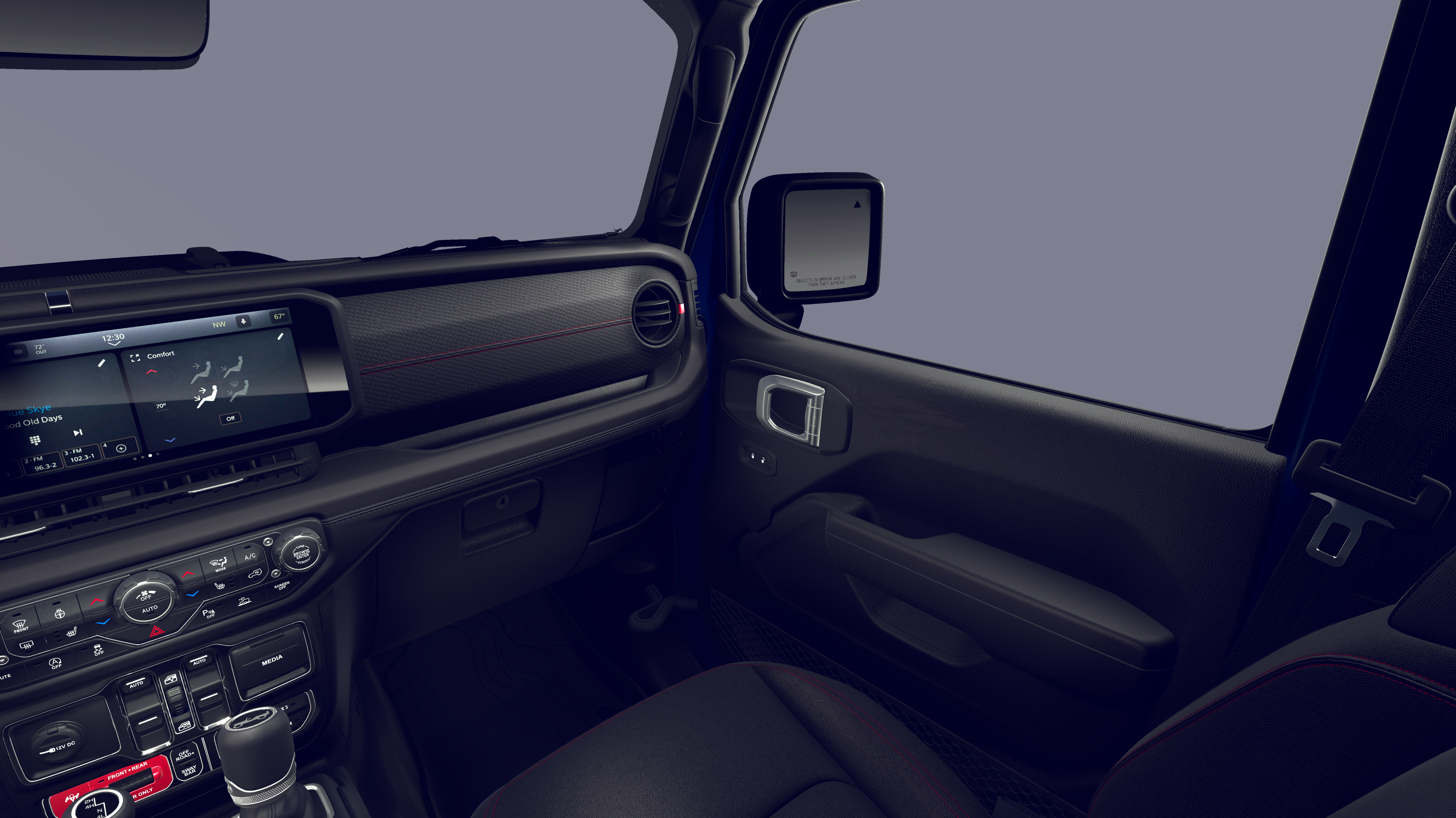 New 2026 Hydro Blue Pearl-Coat Exterior Paint Jeep Rubicon image 19