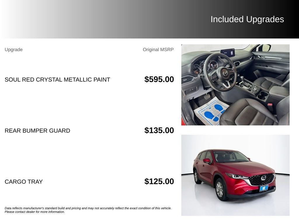 Used 2023 Soul Red Crystal Metallic Mazda 2.5 S Preferred Package image 5