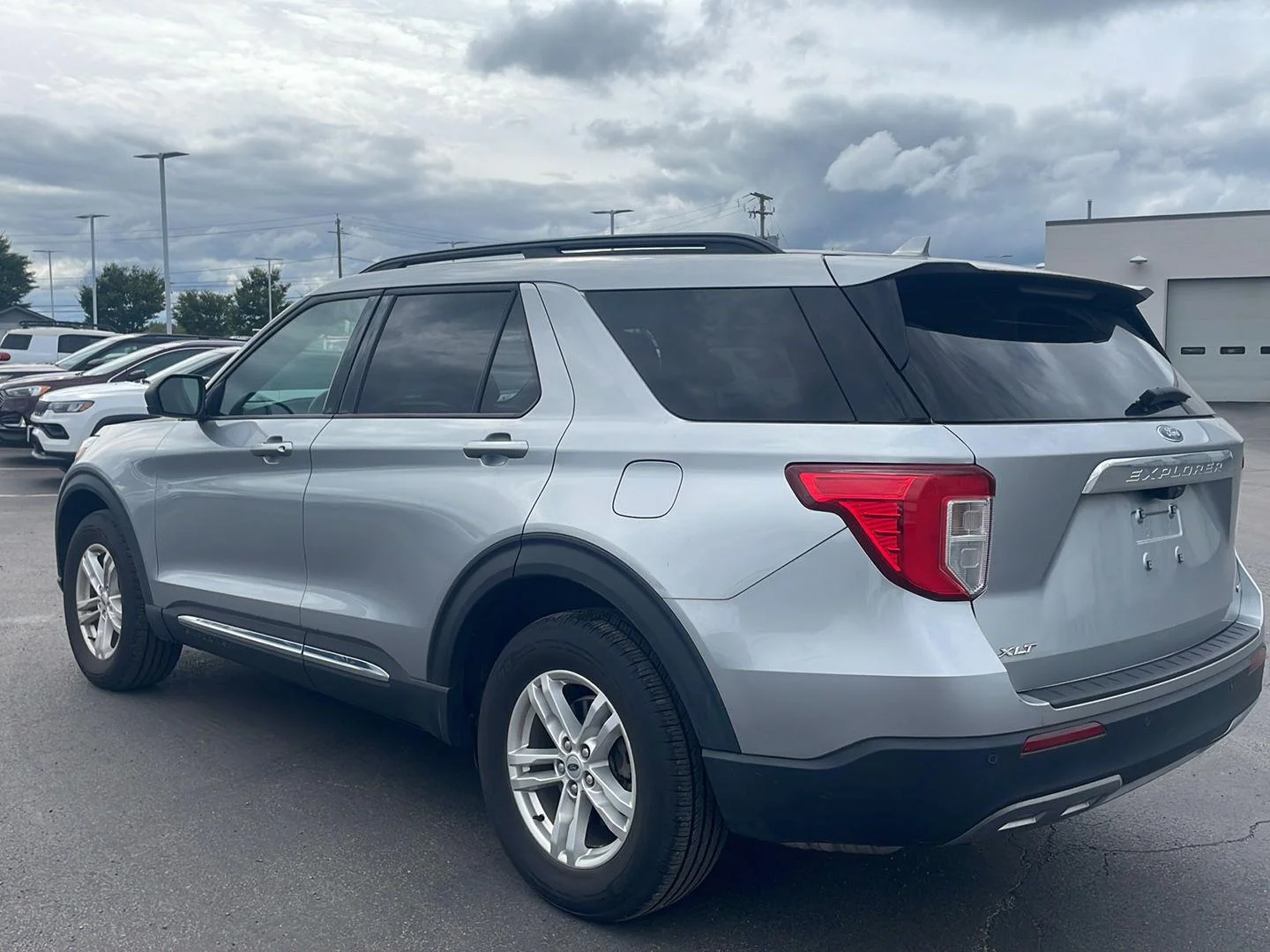 Used 2020 Iconic Silver Ford XLT image 12