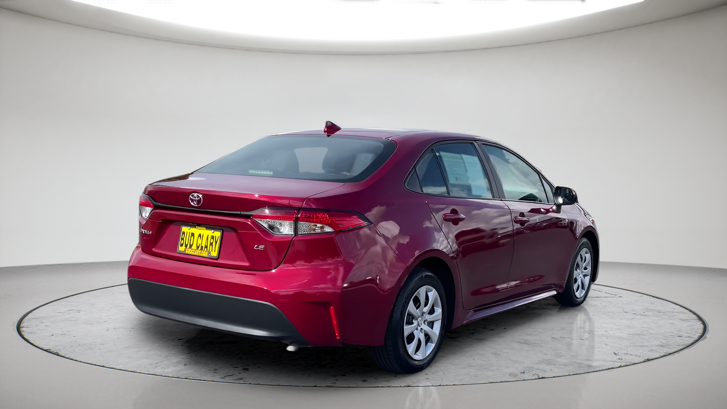 Certified Used 2025 Red Toyota LE image 5