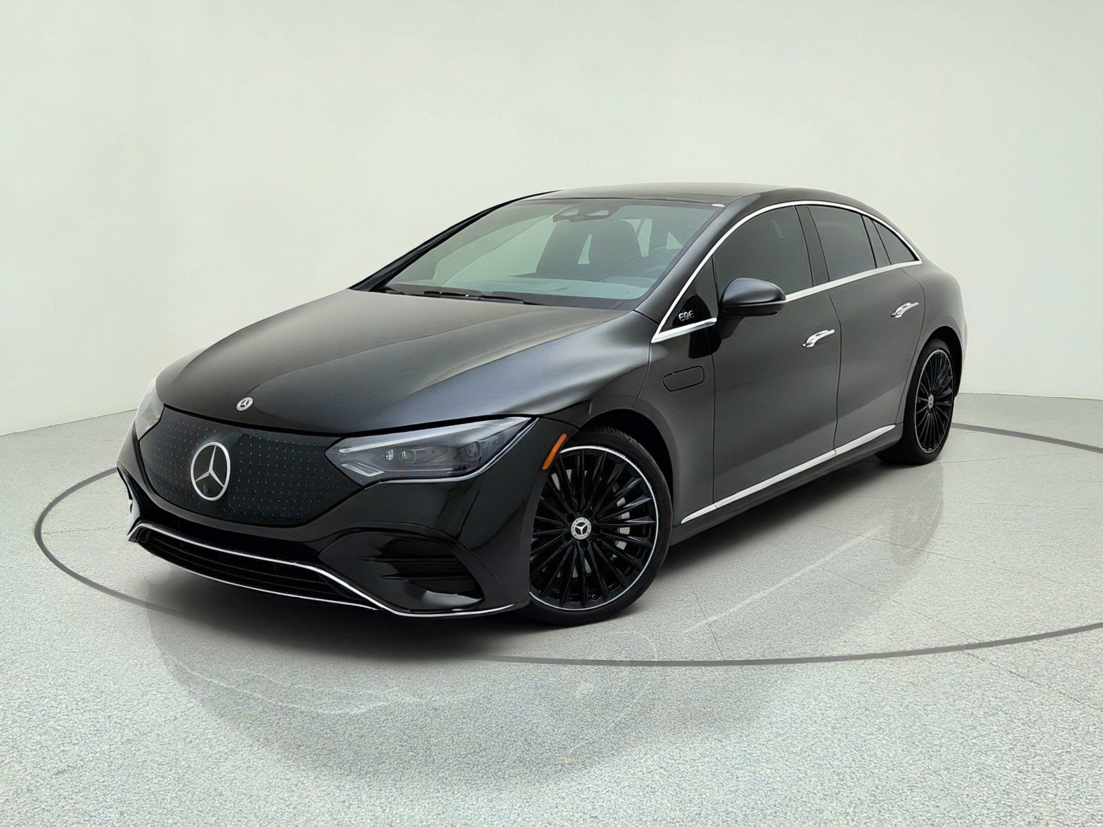 Certified Used 2023 Black Mercedes-Benz EQE 350 image 2