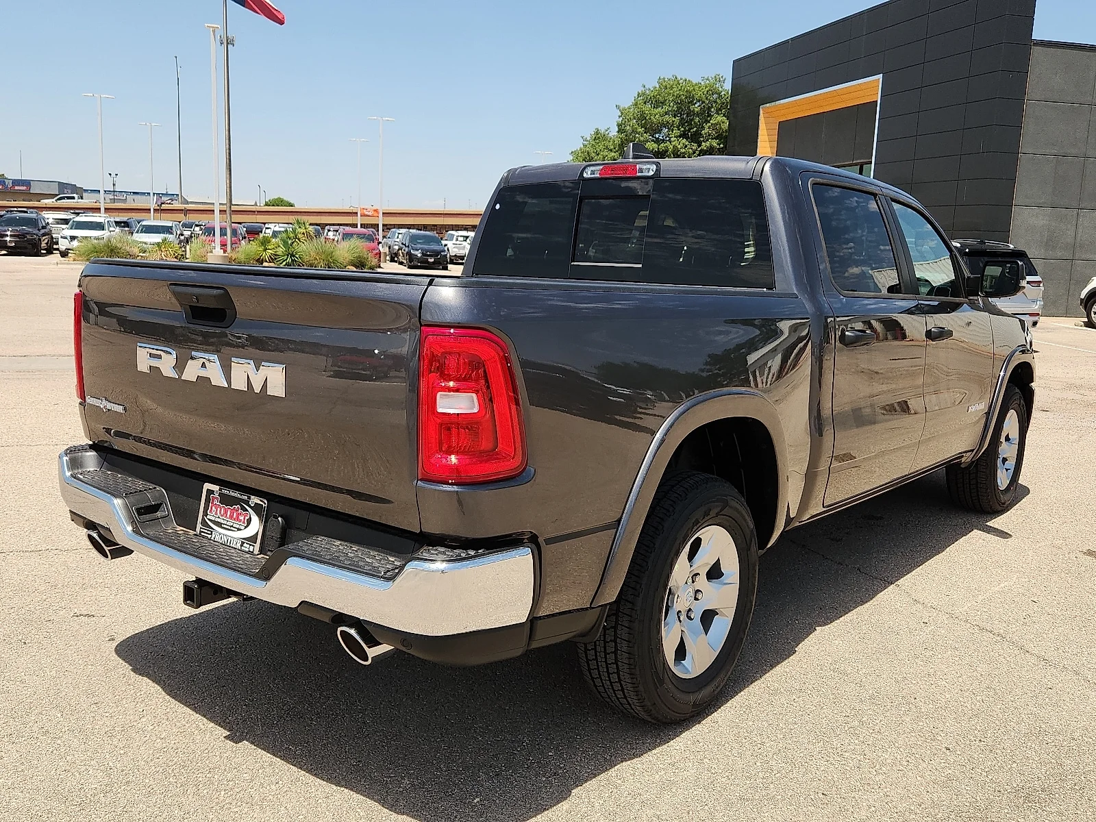 New 2026 Granite Crystal Metallic Clear-Coat  Paint Ram LONE STAR CREW CAB 4X2 5