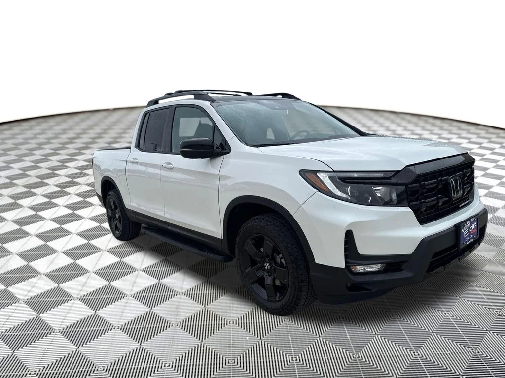 New 2026 Platinum White Pearl Honda Black Edition Two-Tone image 7