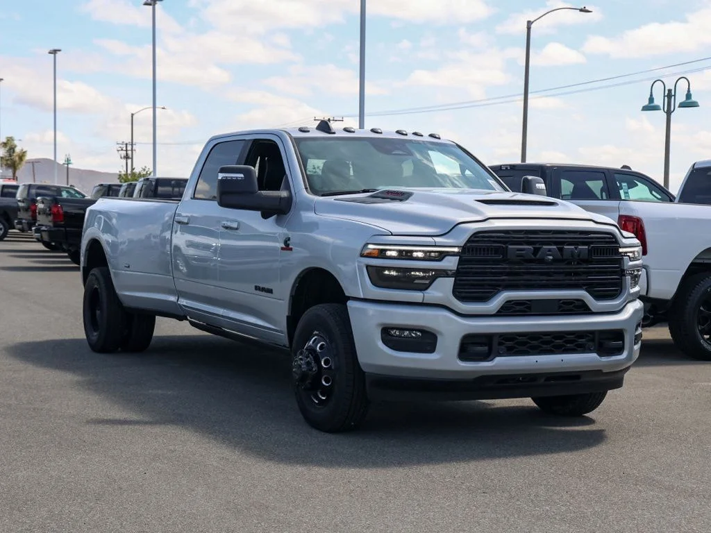 New 2026 Silver-Zynith Exterior Paint RAM Laramie Night Edition image 2