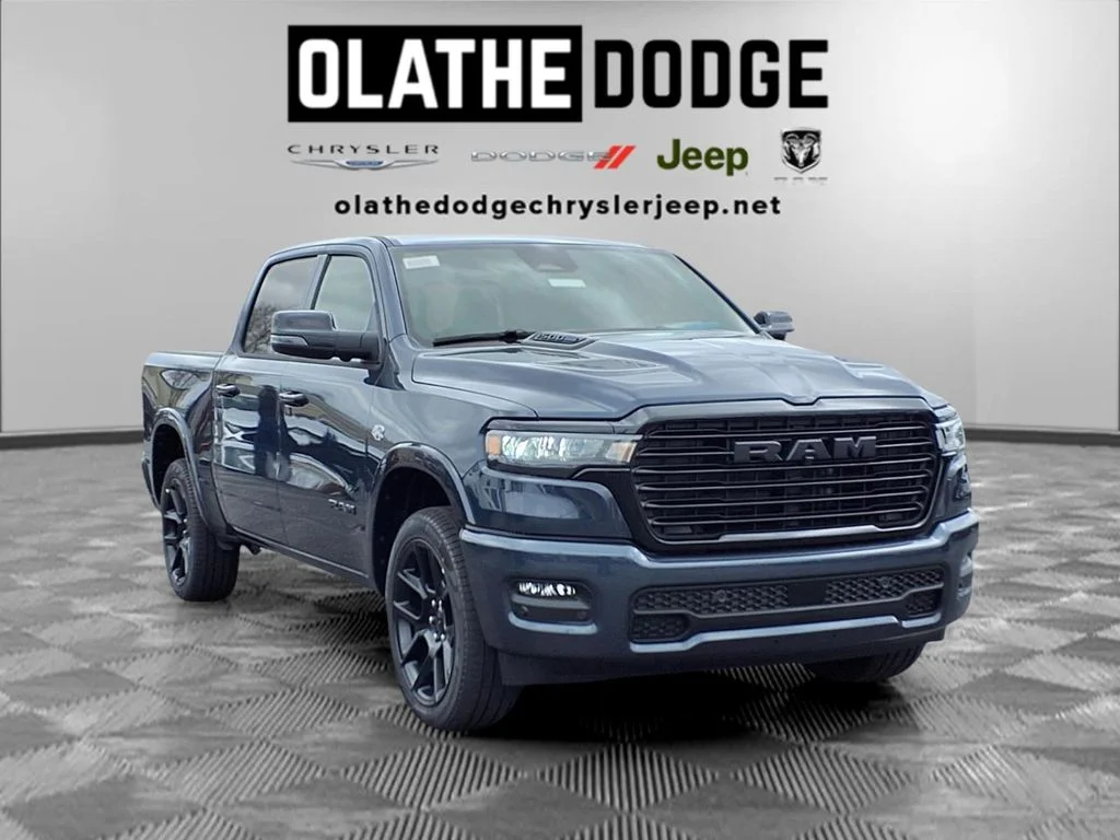 New 2026 Forged Blue Metallic Exterior Paint RAM Laramie image 28