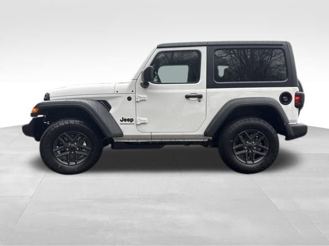 New 2026 Bright White Clear-Coat Exterior Paint Jeep Sport S image 4