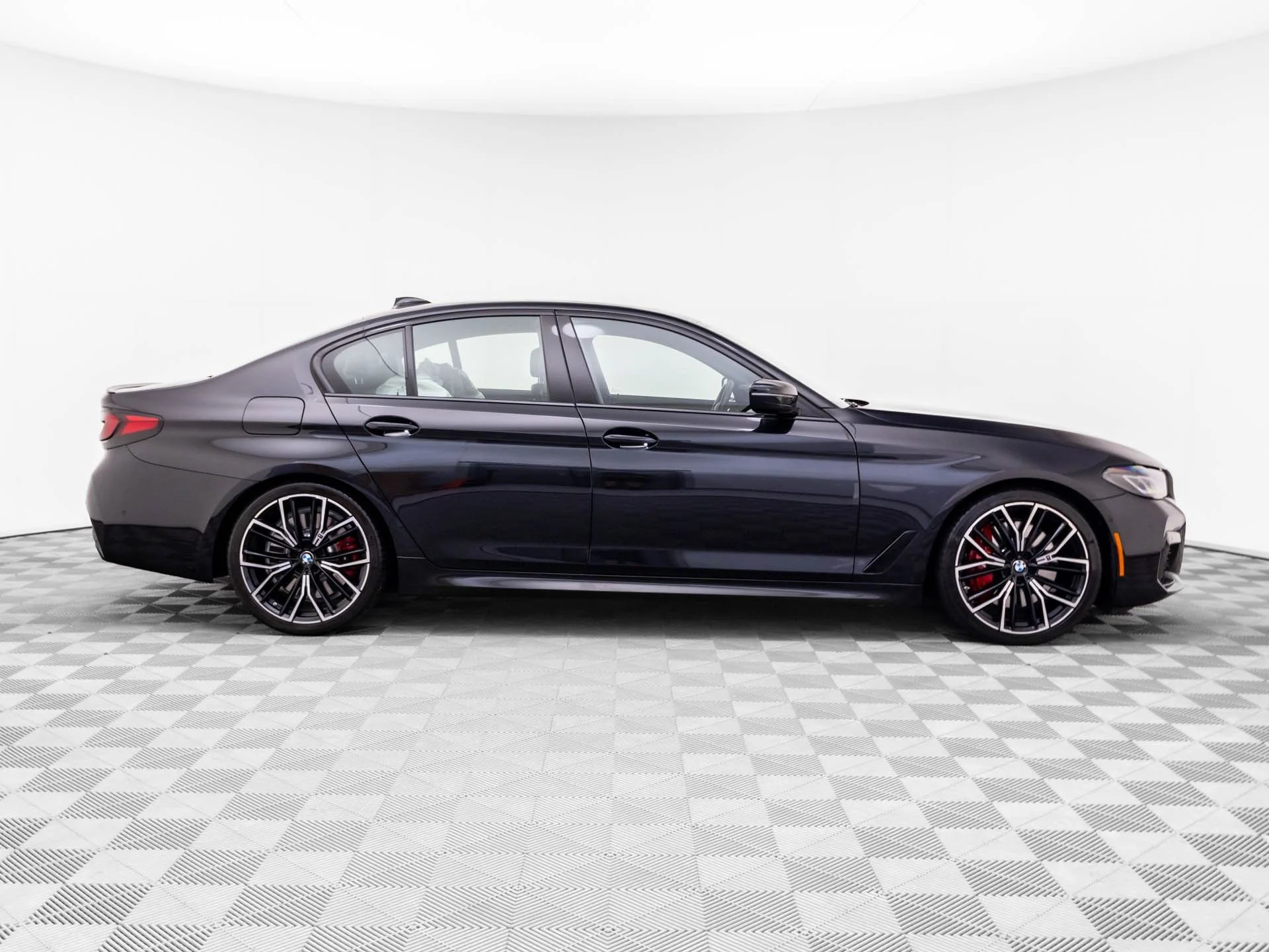 Certified Used 2023 Black BMW M550i xDrive image 6
