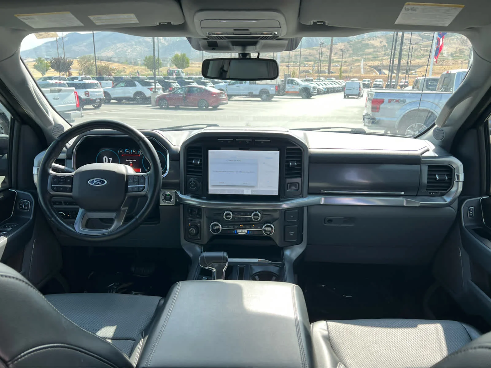 Certified Used 2021 Antimatter Blue Metallic Ford LARIAT image 24