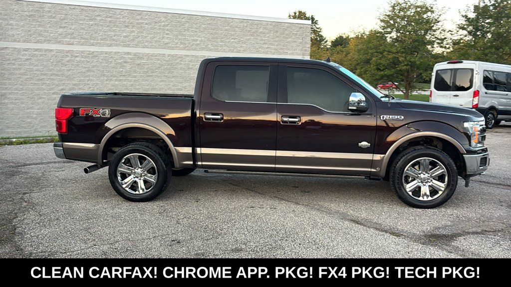 Used 2018 Magma Red Metallic Ford King Ranch image 28