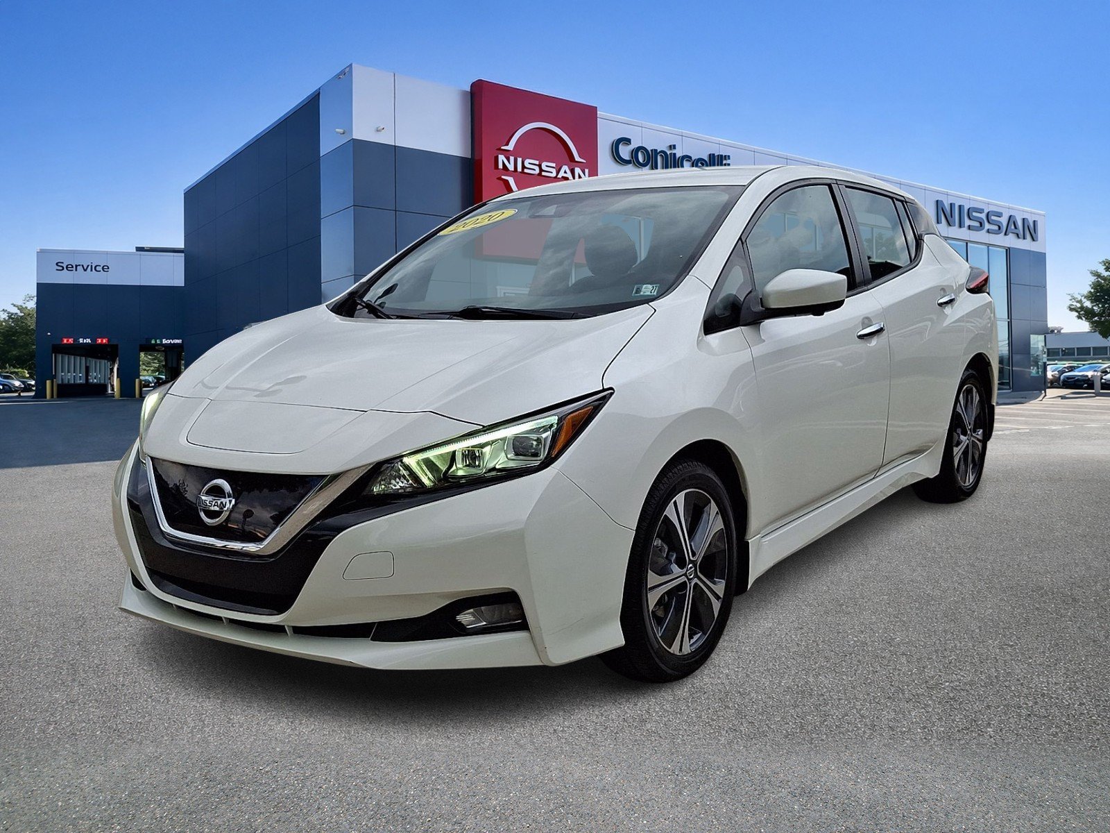 Used 2020 Nissan Leaf SV with VIN 1N4AZ1CP8LC310852 for sale in Conshohocken, PA