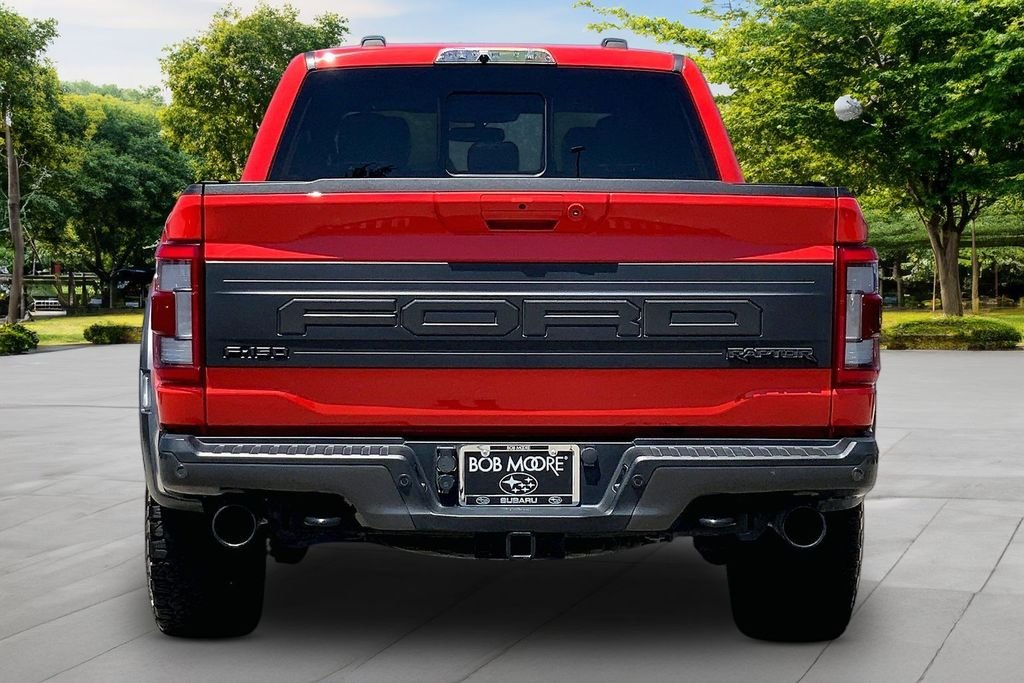 Used 2021 Orange Ford Raptor image 5