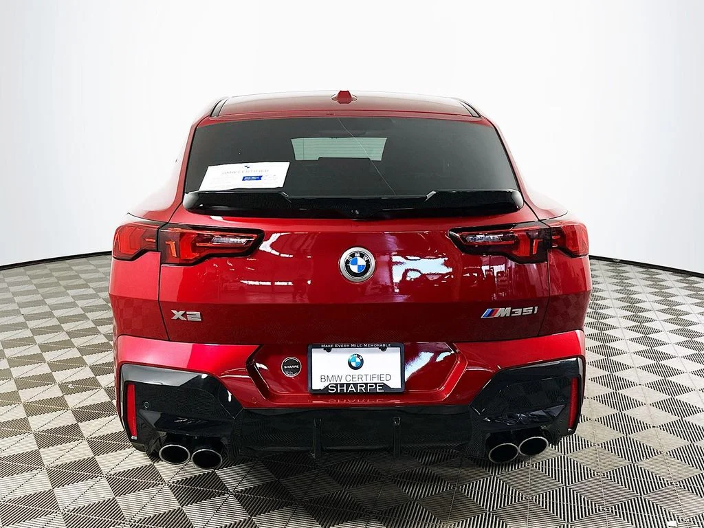 Certified Used 2025 Red Metallic BMW M35i image 6
