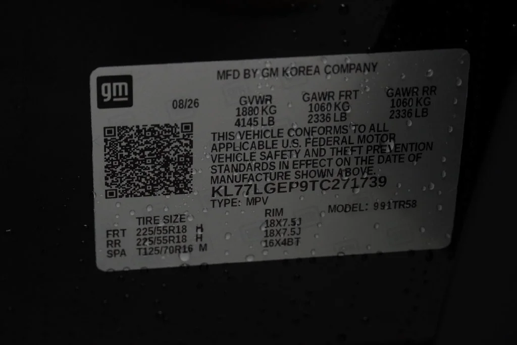 New 2026 Mosaic Black Metallic Chevrolet 1RS image 41