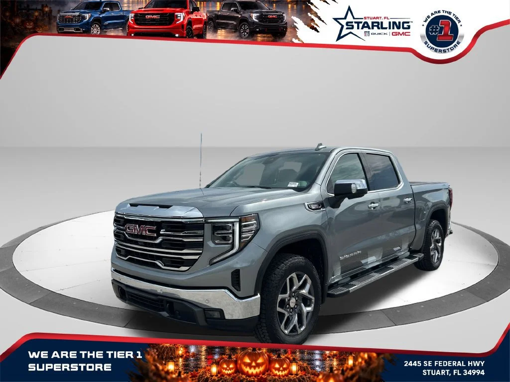 New 2026 Sterling Metallic GMC SLT image 1