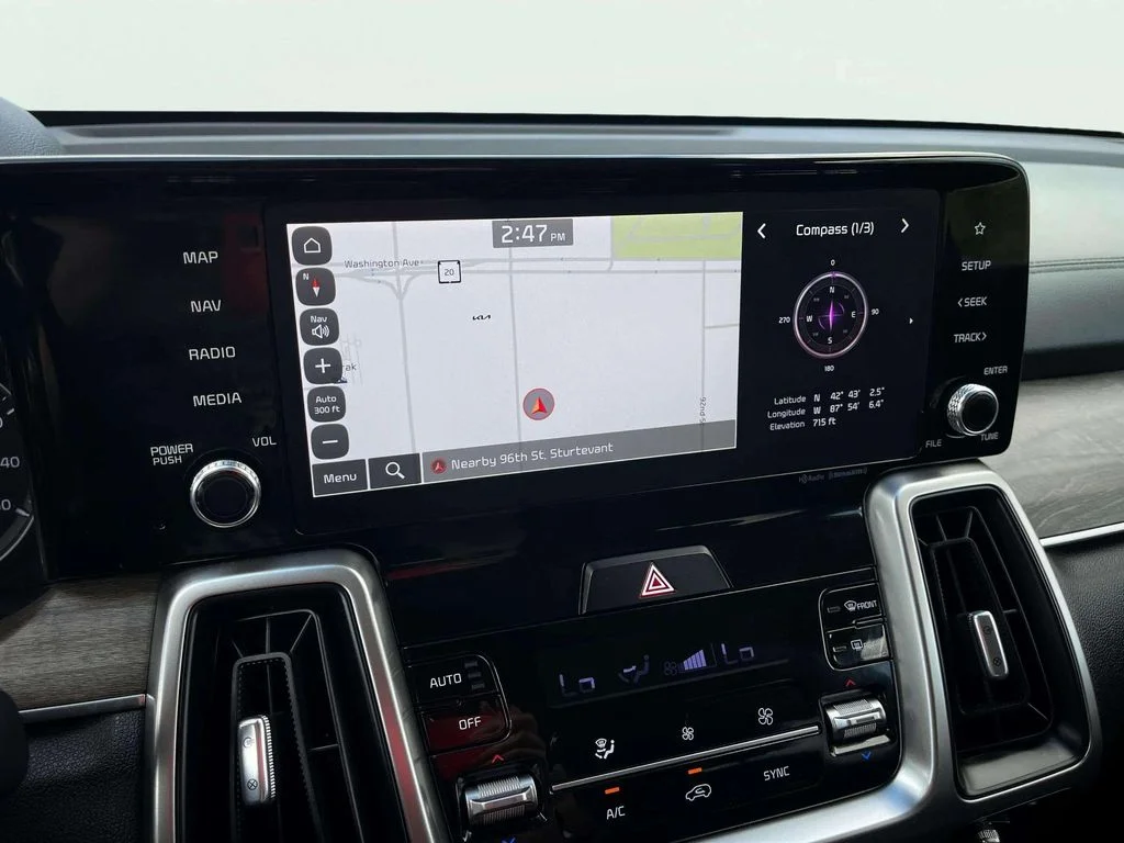 Used 2023 Gravity Gray Kia X-Line EX image 11