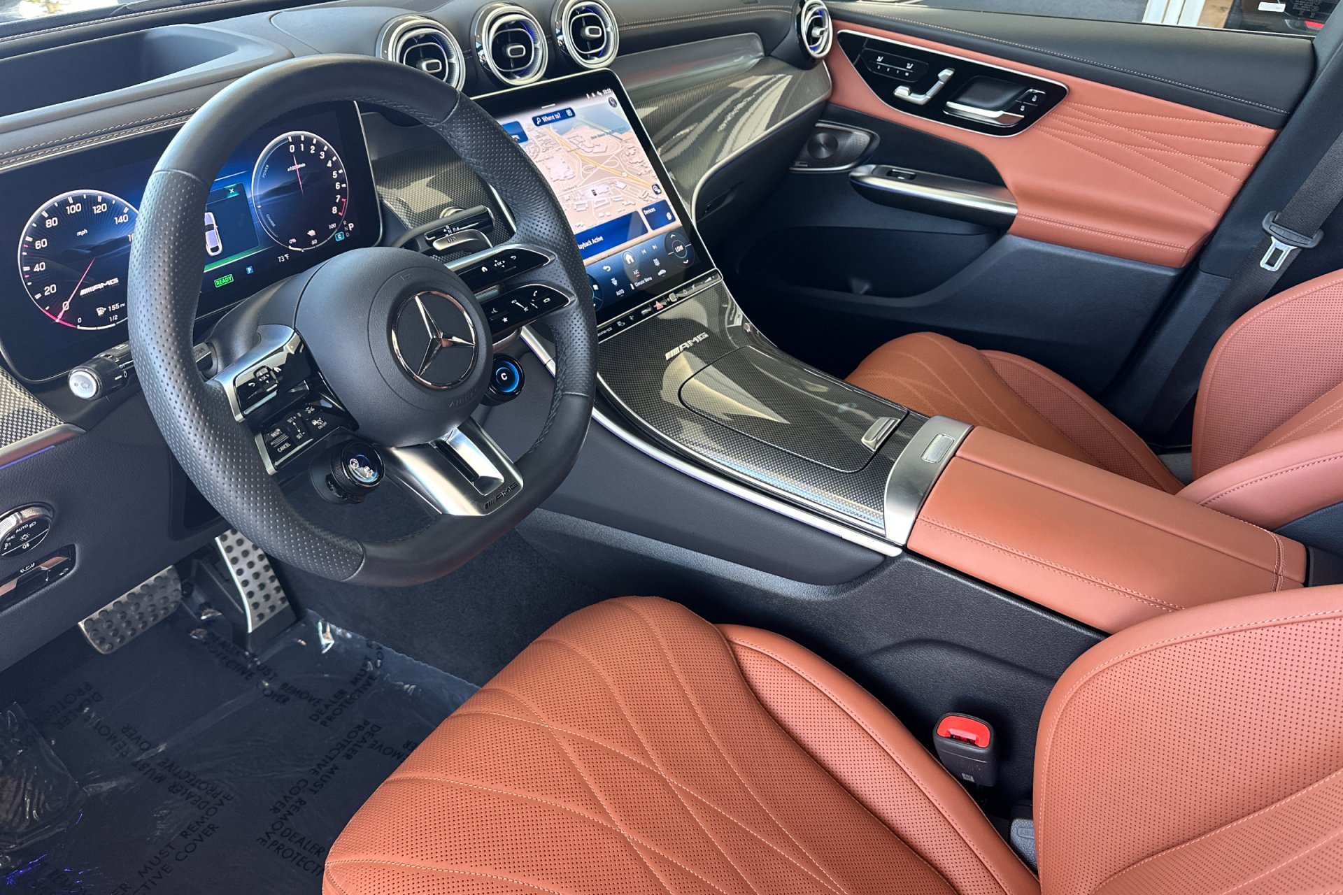 Used 2025 Graphite Grey Metallic Mercedes-Benz AMG® GLC 63 S E PERFORMANCE image 13